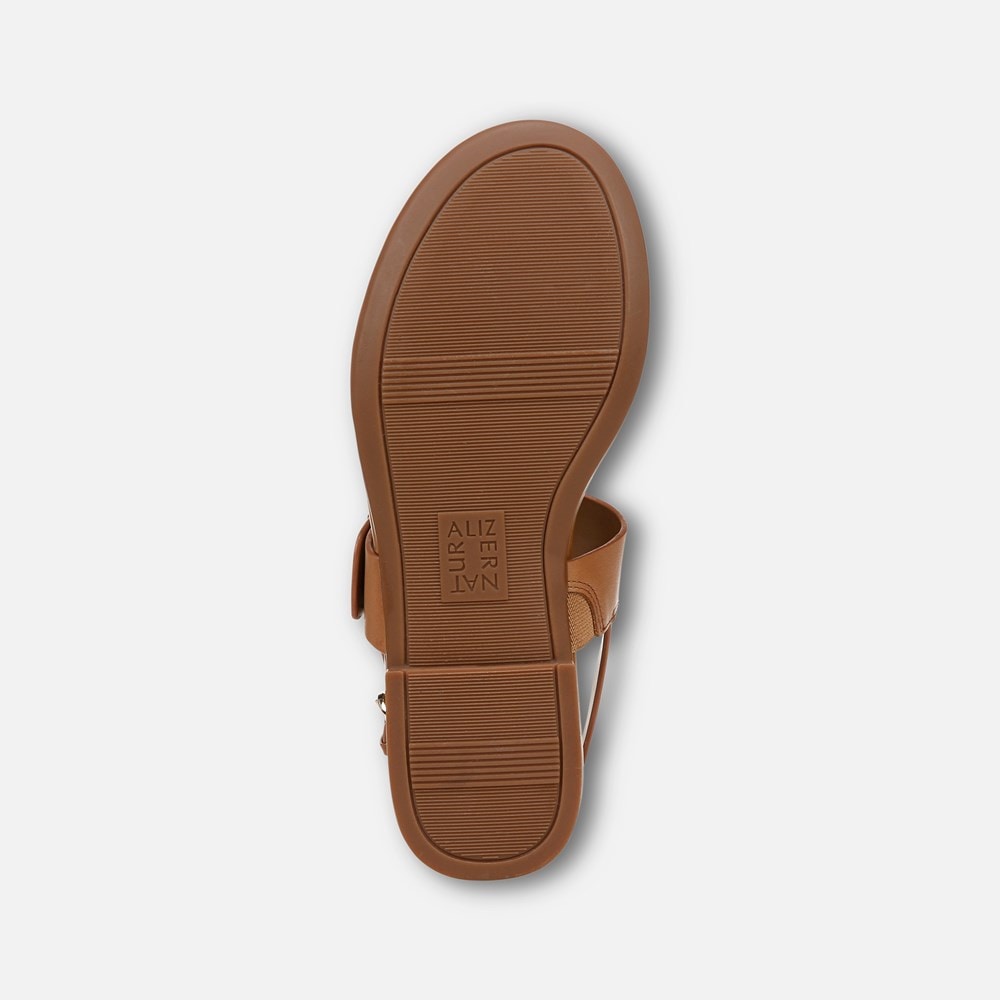 Naturalizer Taylor Sandal - Saddle Tan Leather Naturalizer Taylor Sandal - Saddle Tan Leather