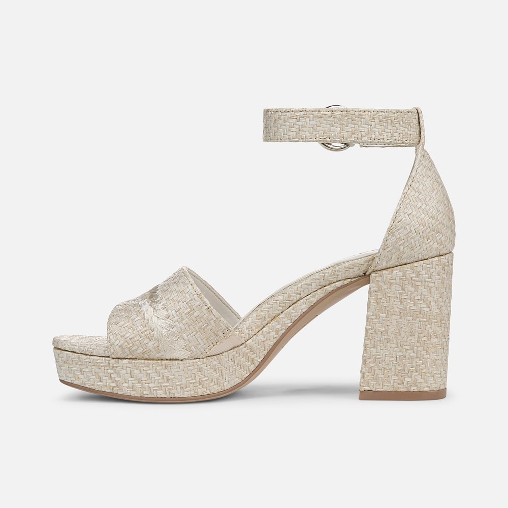 Naturalizer Pearlyn Dress Sandal - Eggshell Beige Raffia Naturalizer Pearlyn Dress Sandal - Eggshell Beige Raffia