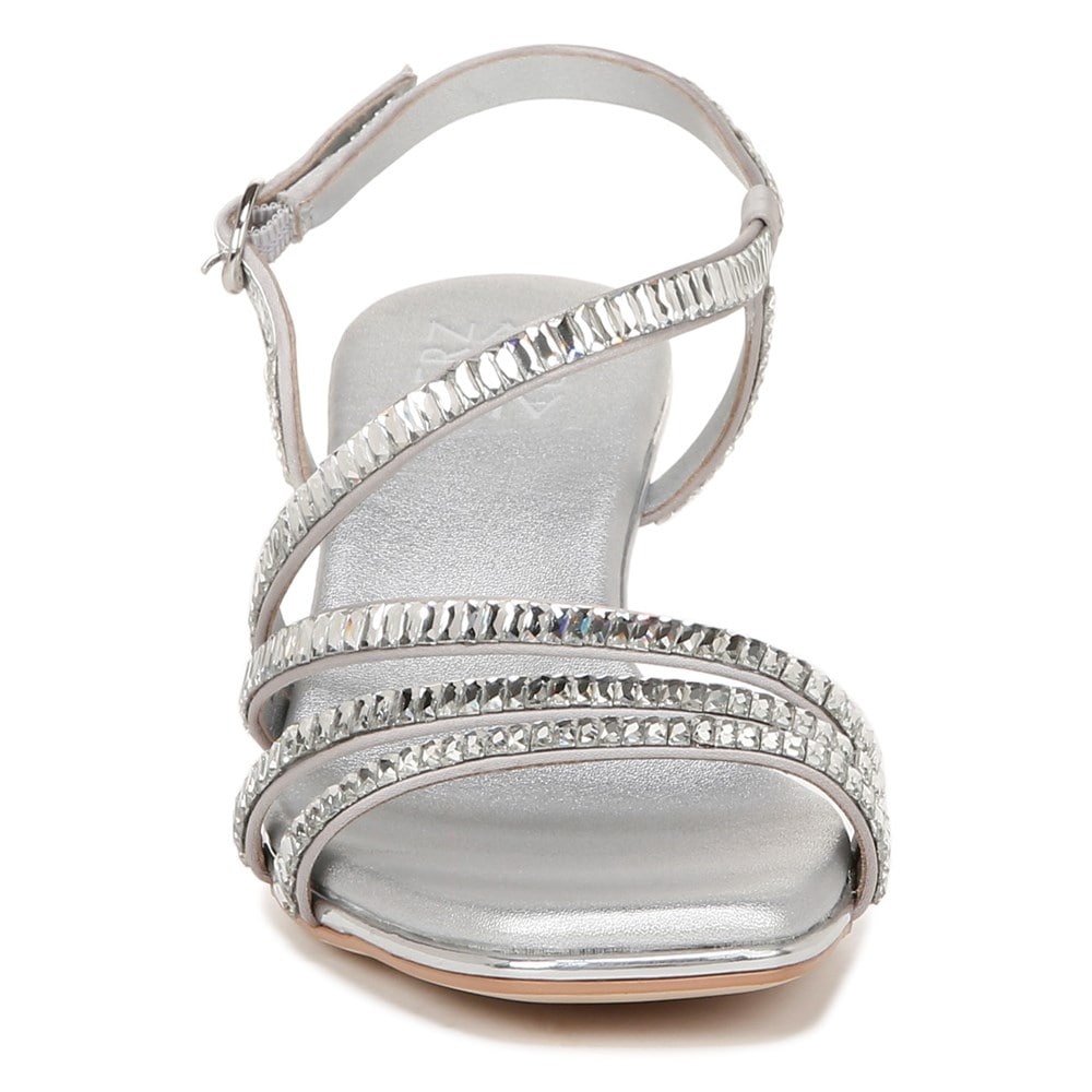 Naturalizer Galaxy 2 Strappy Sandal - Silver Fabric Naturalizer Galaxy 2 Strappy Sandal - Silver Fabric