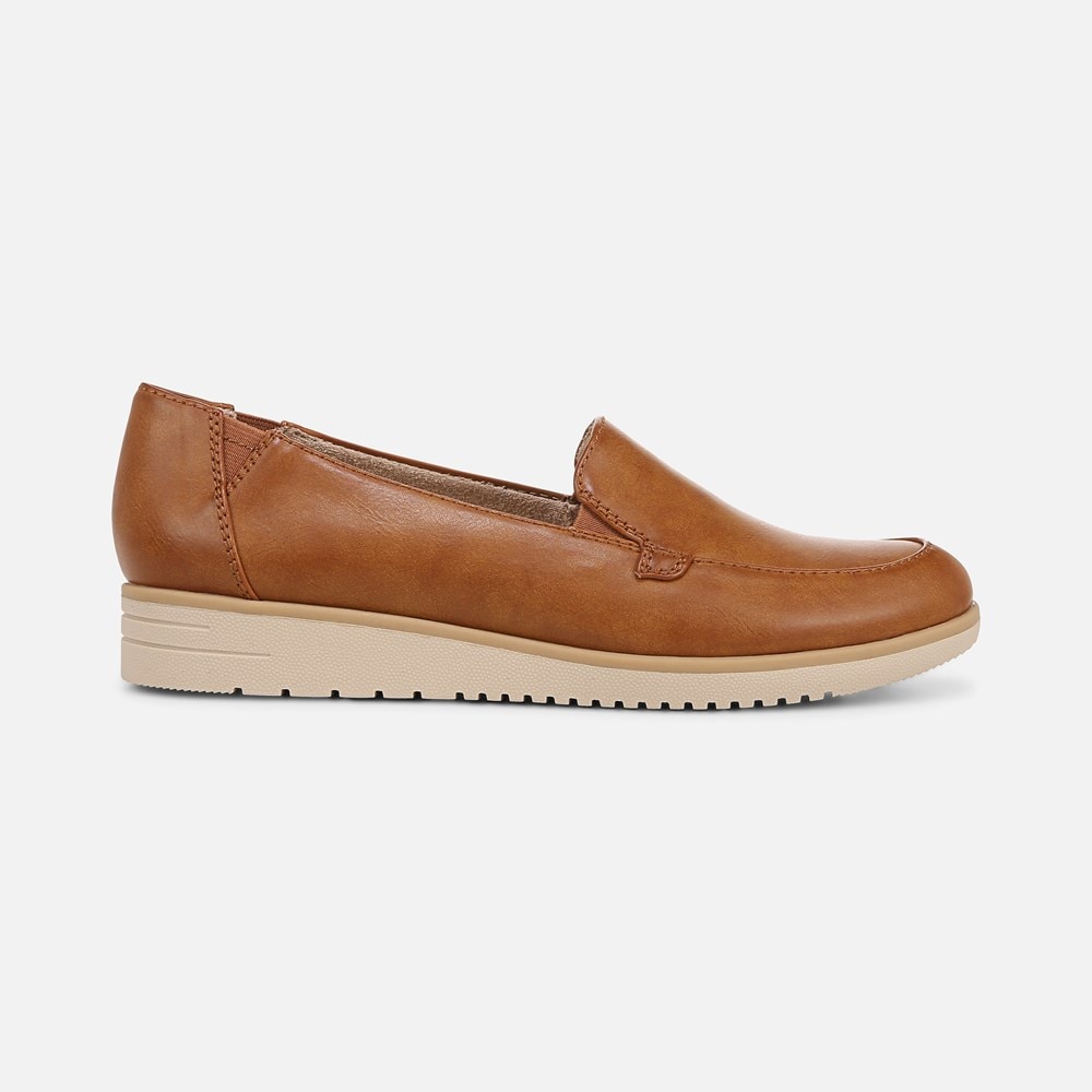 Naturalizer SOUL Idea Moc Loafer - Gingerbread Brown Faux Leather Naturalizer SOUL Idea Moc Loafer - Gingerbread Brown Faux Leather