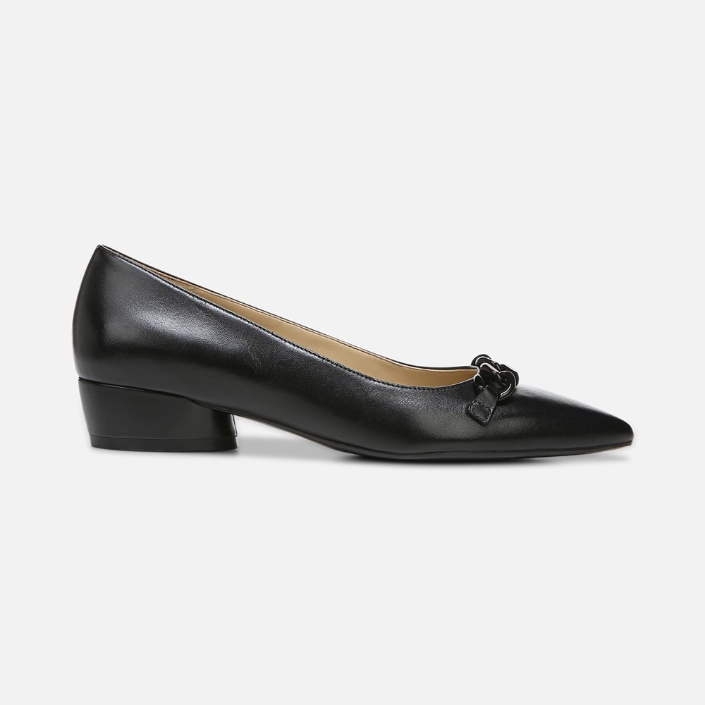 Naturalizer Becca Flat - Black Leather