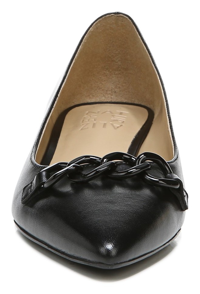 Naturalizer Becca Flat - Black Leather