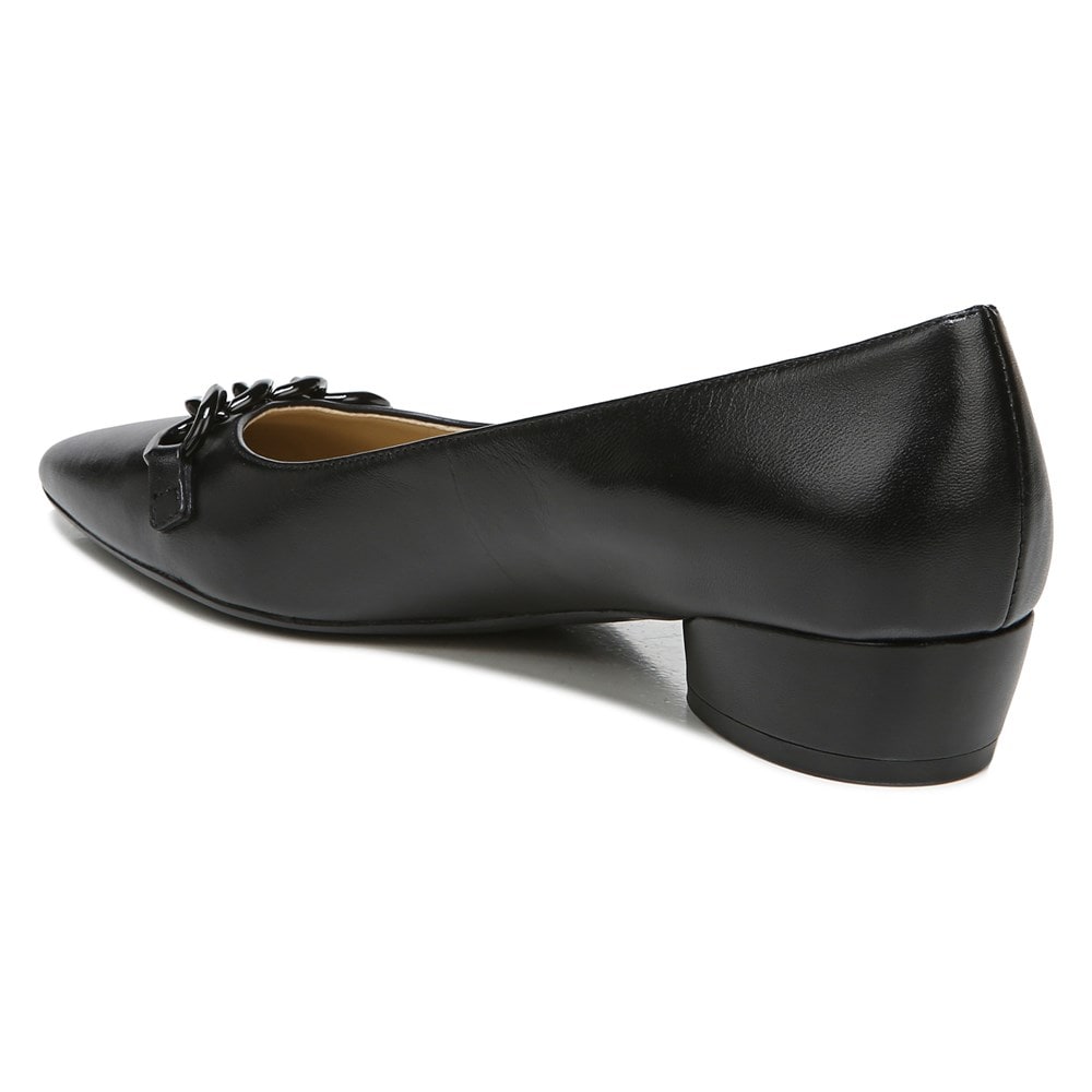Naturalizer Becca Flat - Black Leather
