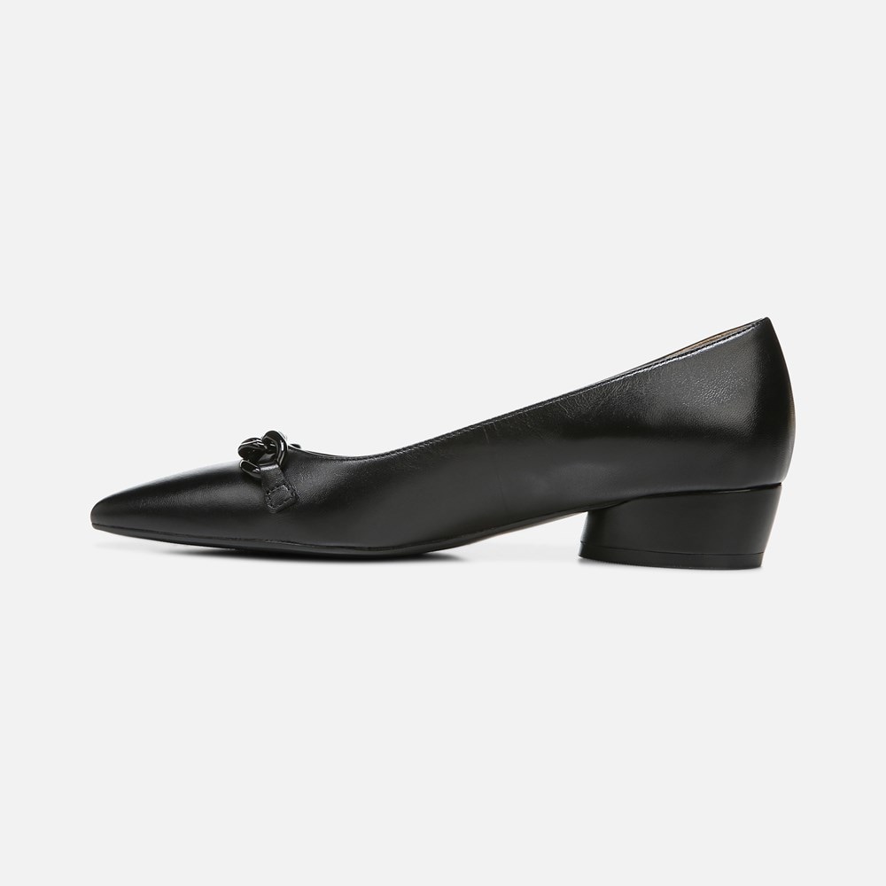 Naturalizer Becca Flat - Black Leather