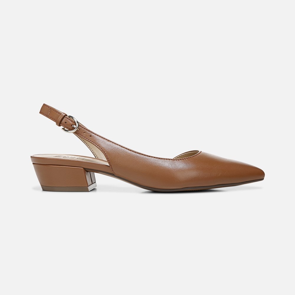 Naturalizer Banks Pointed Toe Flat - English Tea Leather Naturalizer Banks Pointed Toe Flat - English Tea Leather