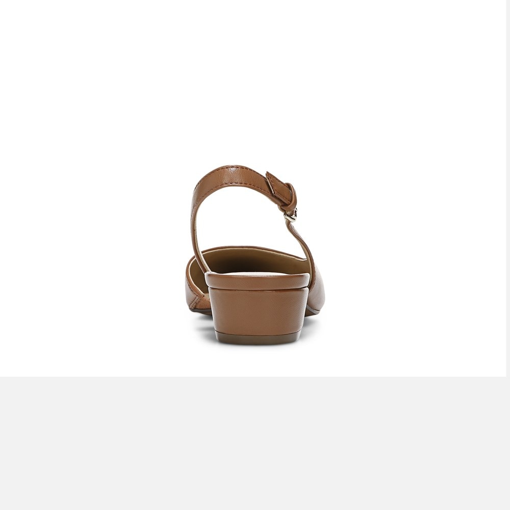 Naturalizer Banks Pointed Toe Flat - English Tea Leather Naturalizer Banks Pointed Toe Flat - English Tea Leather
