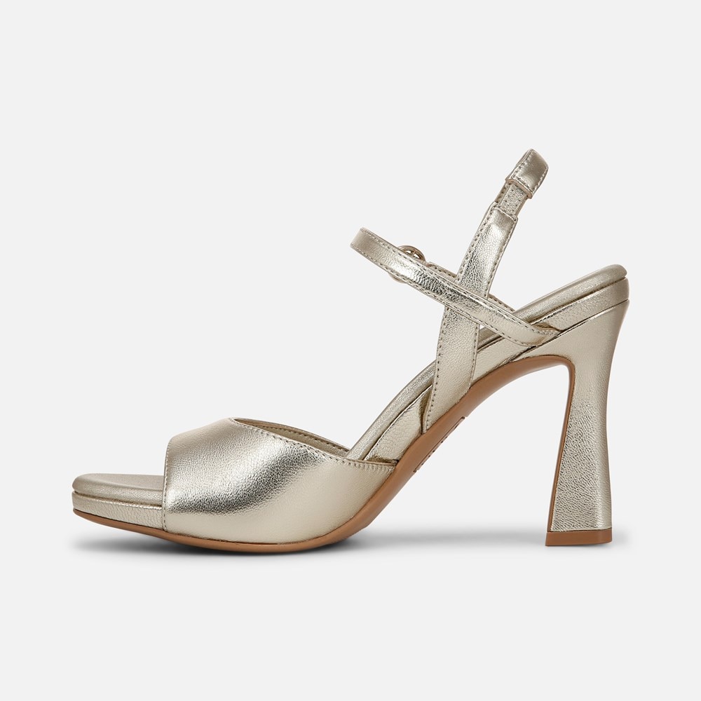 Naturalizer Lala Dress Sandal - Champagne Leather