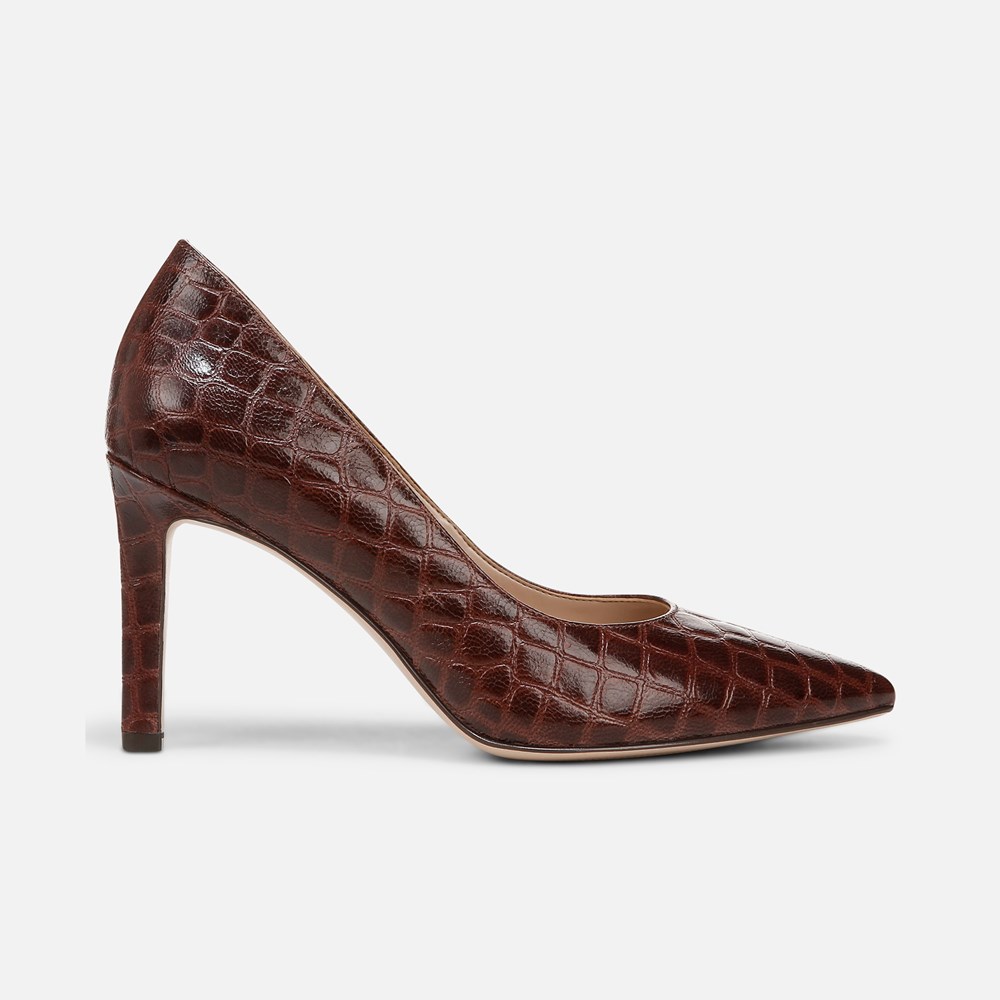 Naturalizer 27 EDIT Adele Pump - Cappuccino Brown Leather Naturalizer 27 EDIT Adele Pump - Cappuccino Brown Leather
