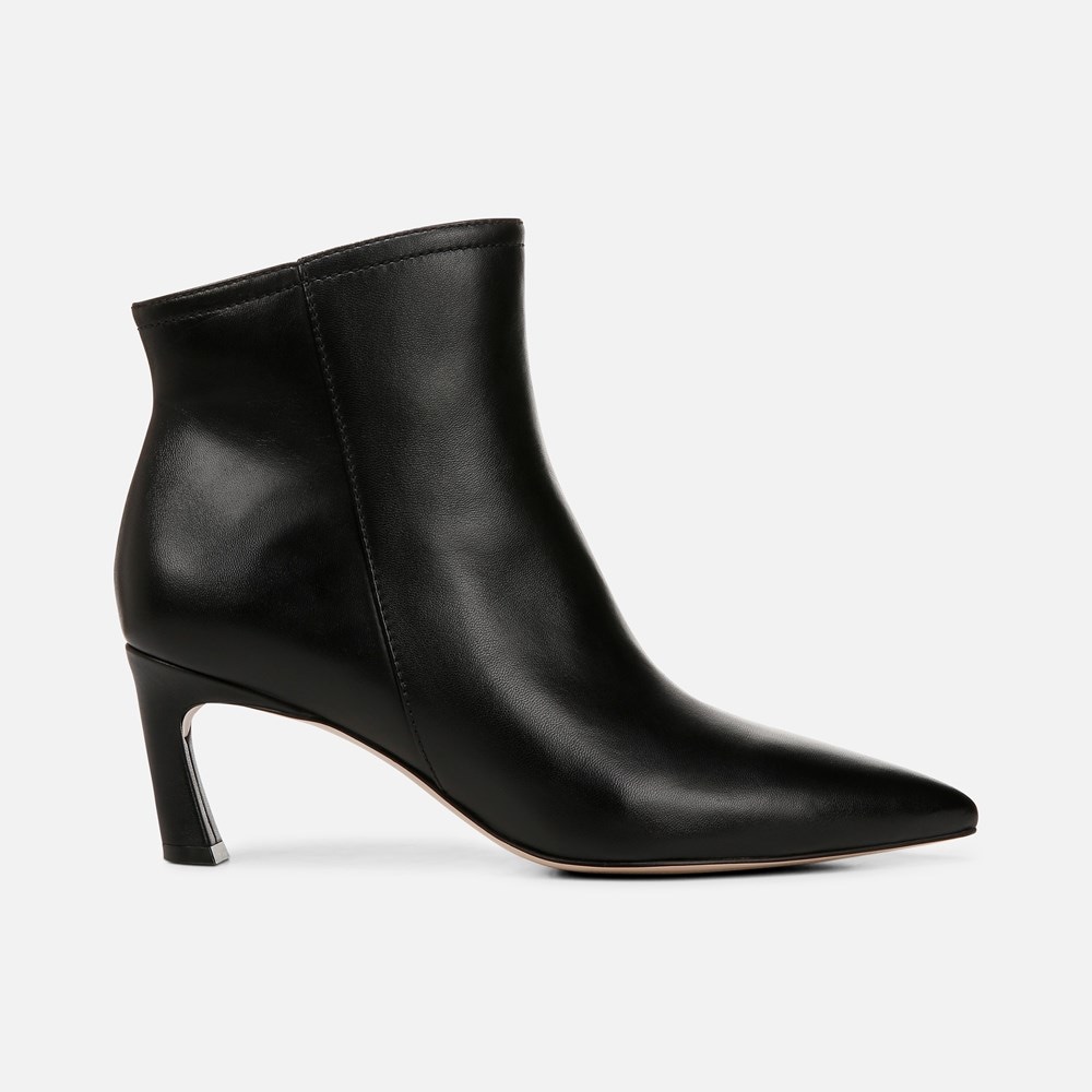 Naturalizer 27 EDIT Maya Stiletto Bootie - Black Leather Naturalizer 27 EDIT Maya Stiletto Bootie - Black Leather