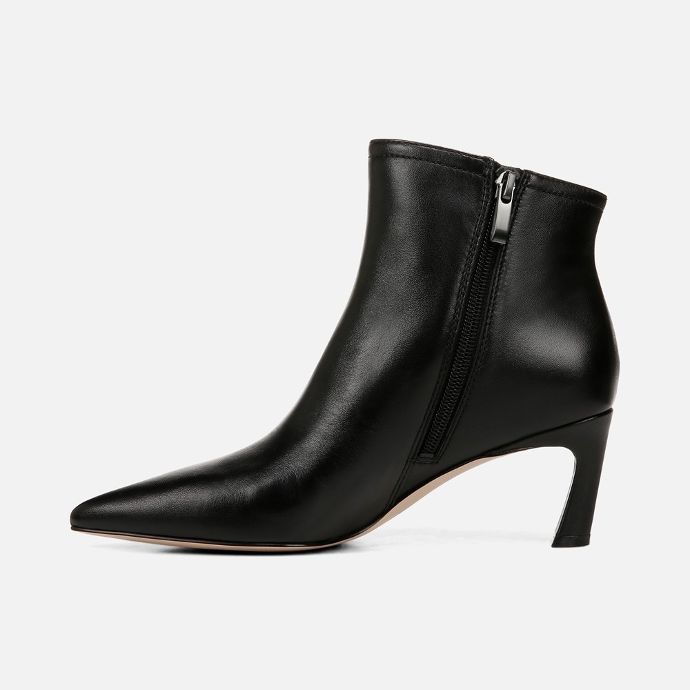 Naturalizer 27 EDIT Maya Stiletto Bootie - Black Leather Naturalizer 27 EDIT Maya Stiletto Bootie - Black Leather