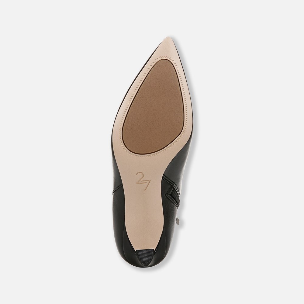 Naturalizer 27 EDIT Maya Stiletto Bootie - Black Leather Naturalizer 27 EDIT Maya Stiletto Bootie - Black Leather