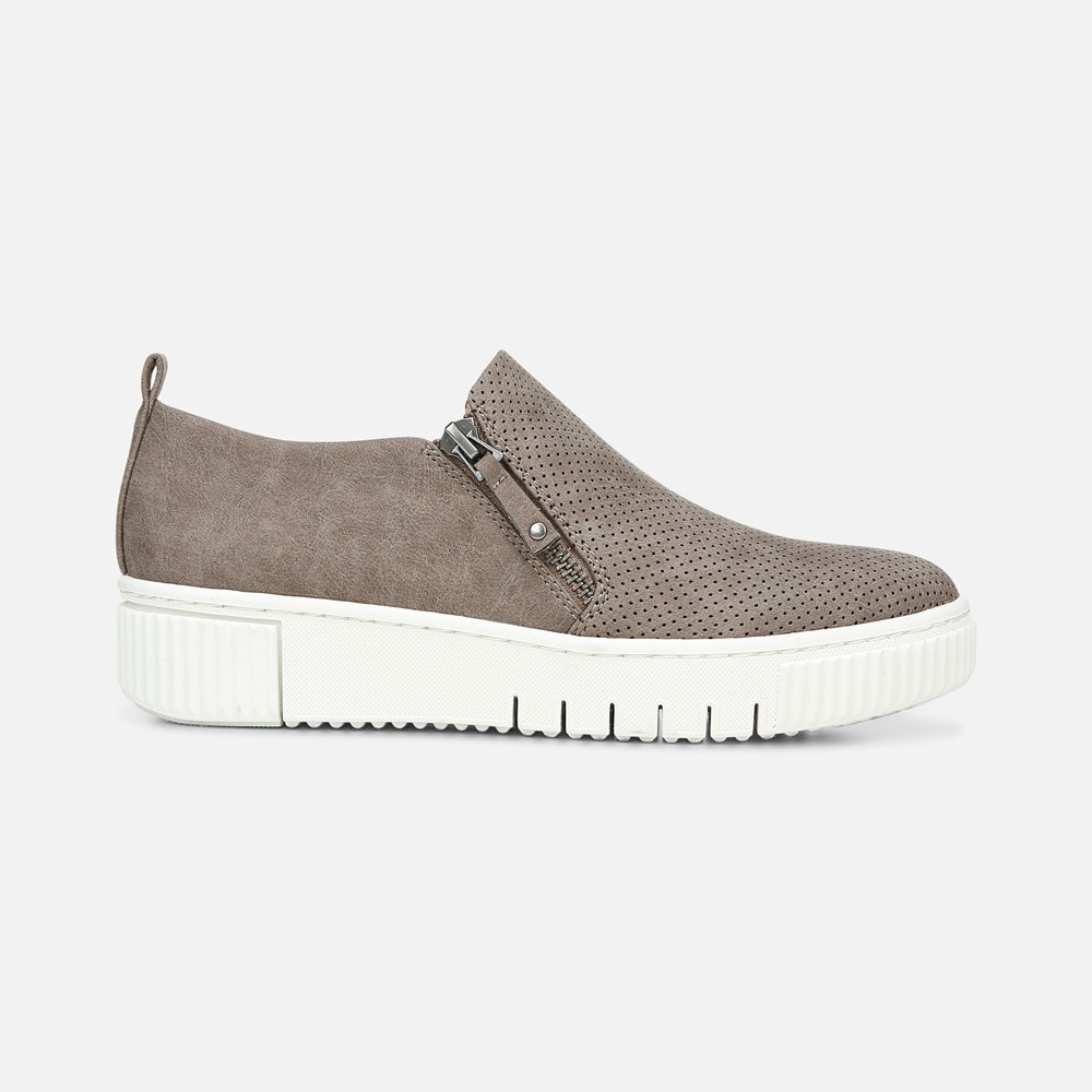 Naturalizer SOUL Turner Slip On Sneaker - Grey Synthetic Naturalizer SOUL Turner Slip On Sneaker - Grey Synthetic