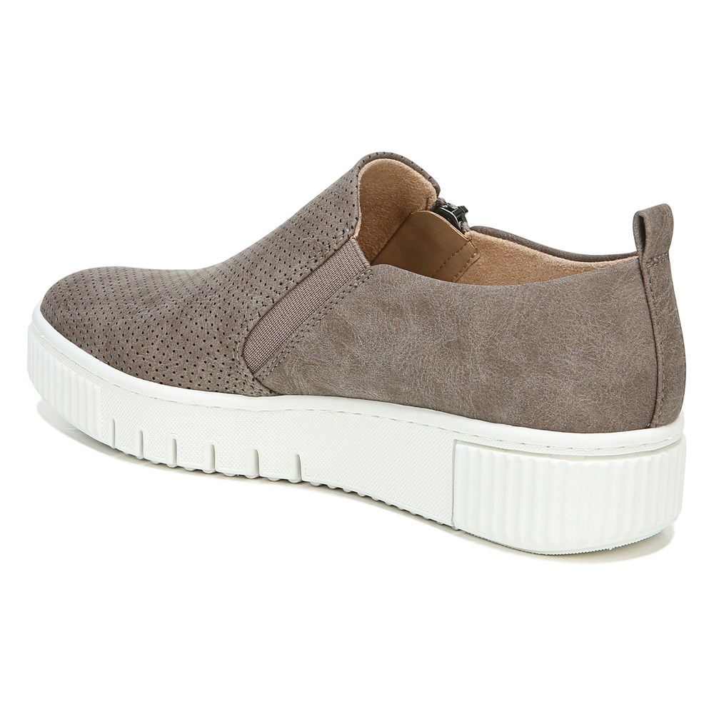 Naturalizer SOUL Turner Slip On Sneaker - Grey Synthetic Naturalizer SOUL Turner Slip On Sneaker - Grey Synthetic