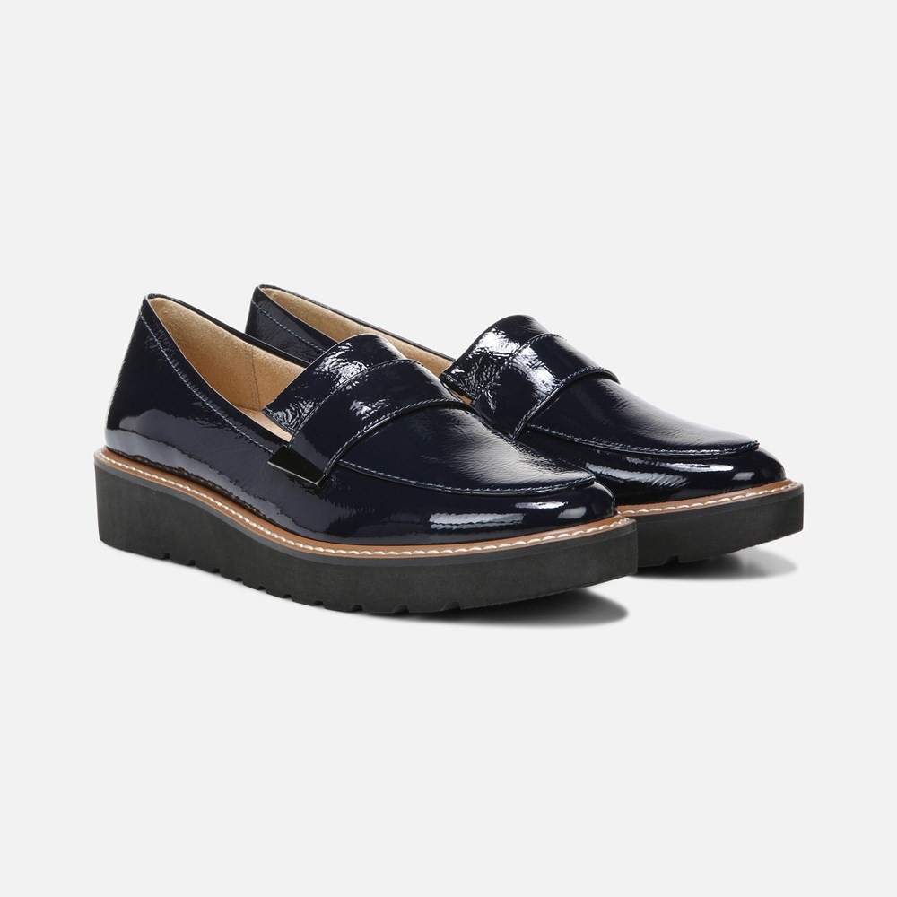 Naturalizer ADILINE LOAFER - French Navy Leather Naturalizer ADILINE LOAFER - French Navy Leather