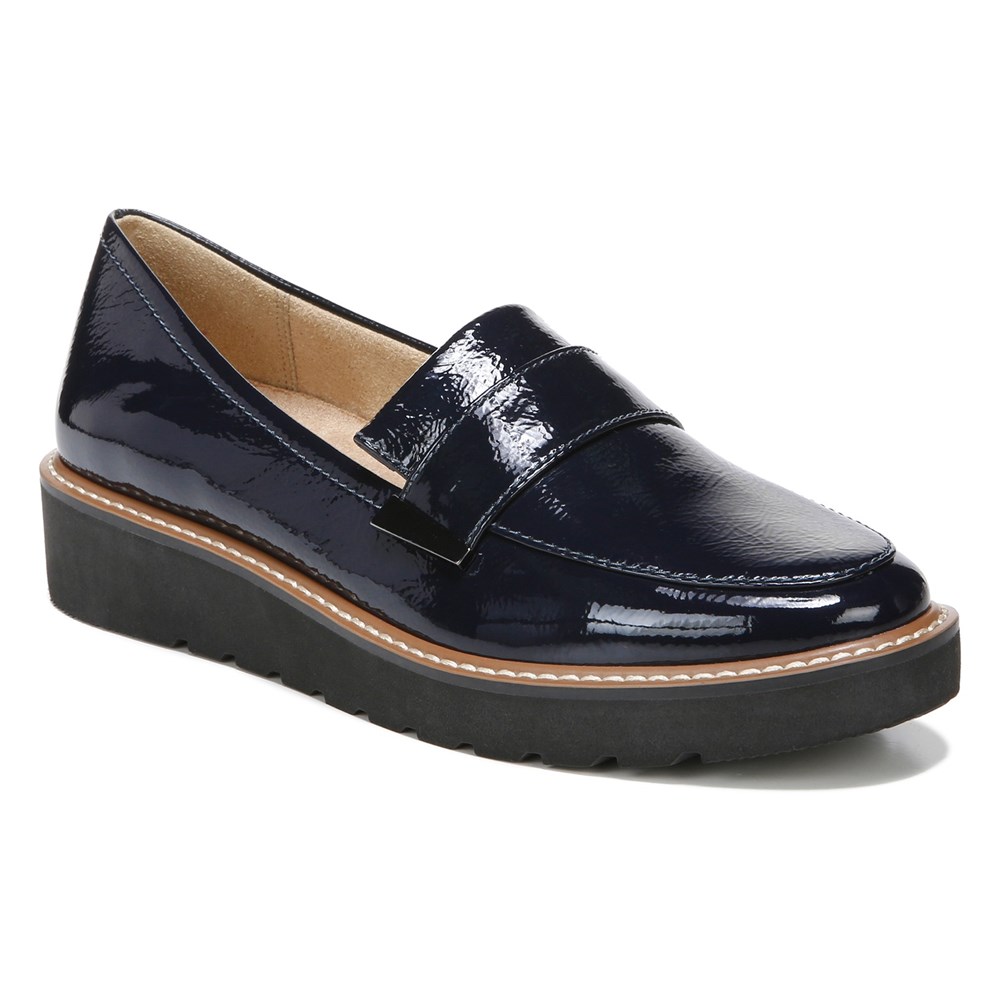 Naturalizer ADILINE LOAFER - French Navy Leather Naturalizer ADILINE LOAFER - French Navy Leather