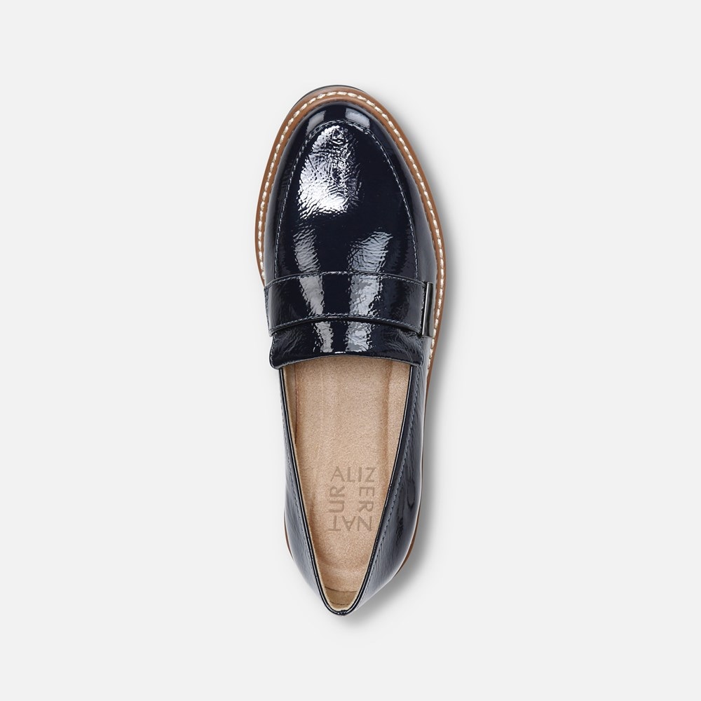 Naturalizer ADILINE LOAFER - French Navy Leather Naturalizer ADILINE LOAFER - French Navy Leather