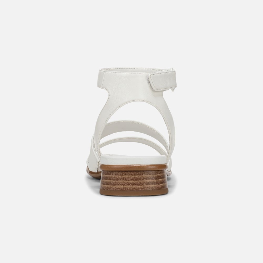 Naturalizer Effie Sandal - White Faux Leather