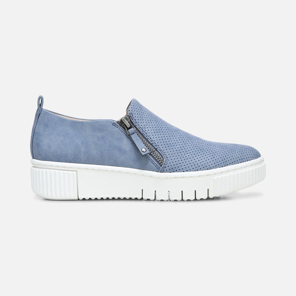 Naturalizer SOUL Turner Slip On Sneaker - Blue Synthetic Naturalizer SOUL Turner Slip On Sneaker - Blue Synthetic