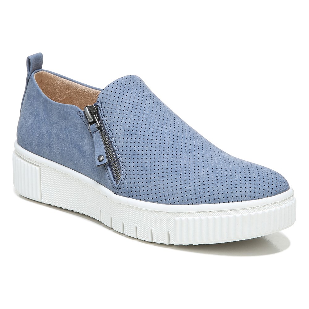 Naturalizer SOUL Turner Slip On Sneaker - Blue Synthetic Naturalizer SOUL Turner Slip On Sneaker - Blue Synthetic
