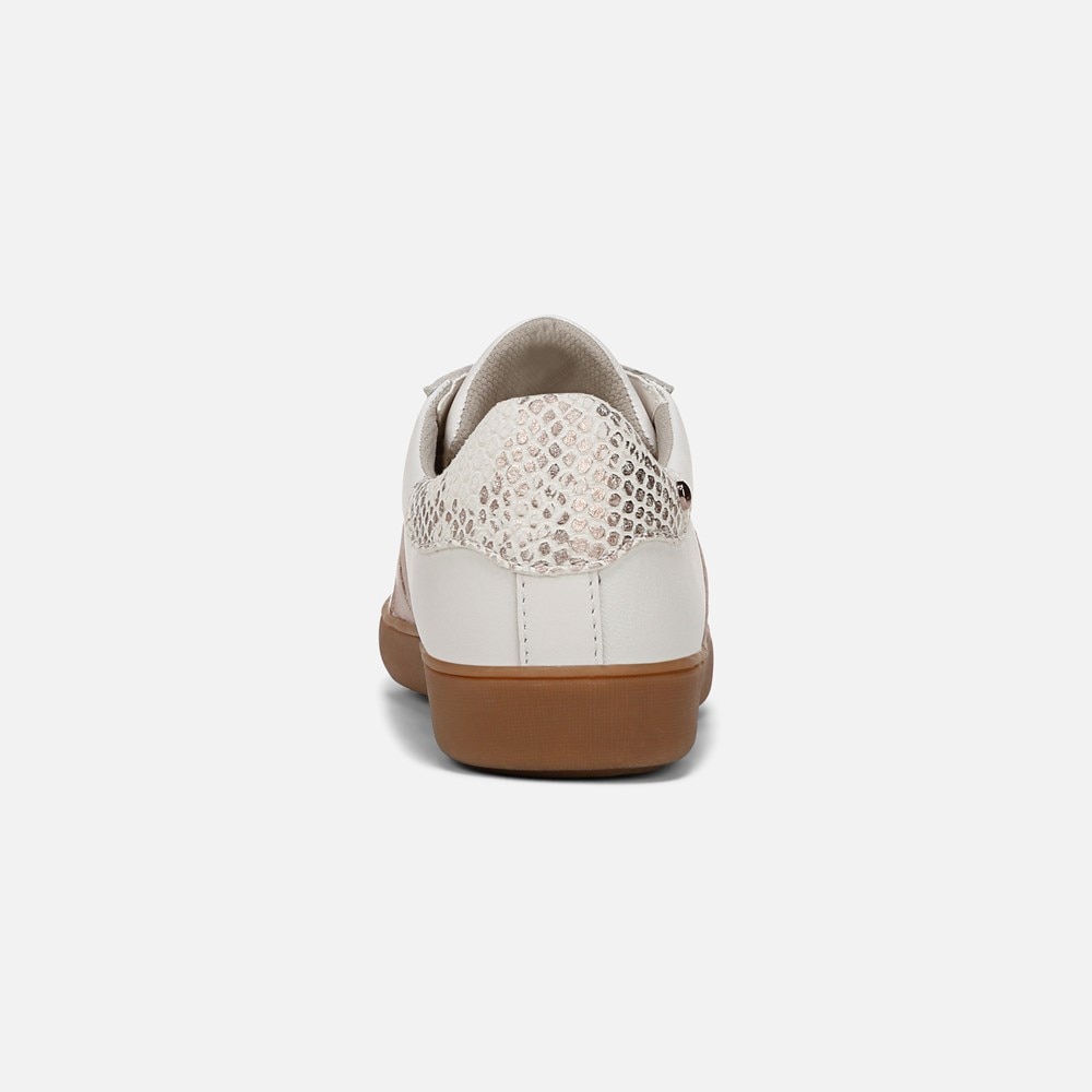 Naturalizer Medina Lace Up Sneaker - Warm White / Rose Gold Leather Naturalizer Medina Lace Up Sneaker - Warm White / Rose Gold Leather