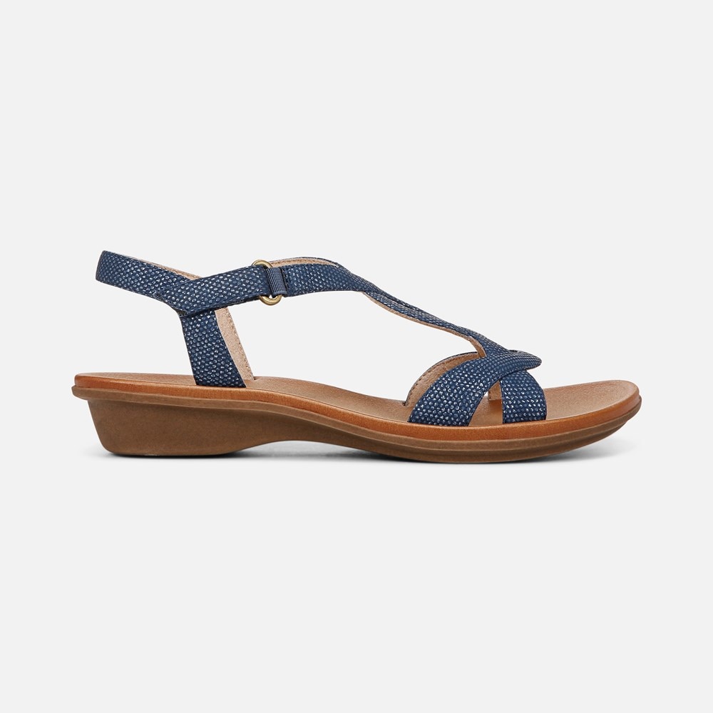 Naturalizer SOUL Solo Sandal - Blue Synthetic