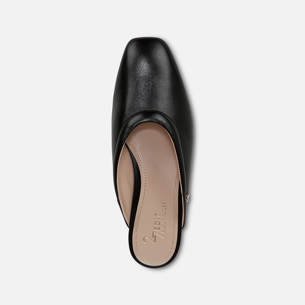Naturalizer 27 EDIT Carla Mule - Black Leather Naturalizer 27 EDIT Carla Mule - Black Leather