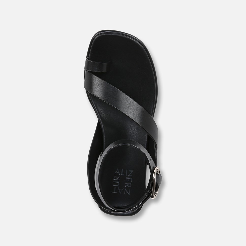 Naturalizer Birch Sandal - Black Leather Naturalizer Birch Sandal - Black Leather
