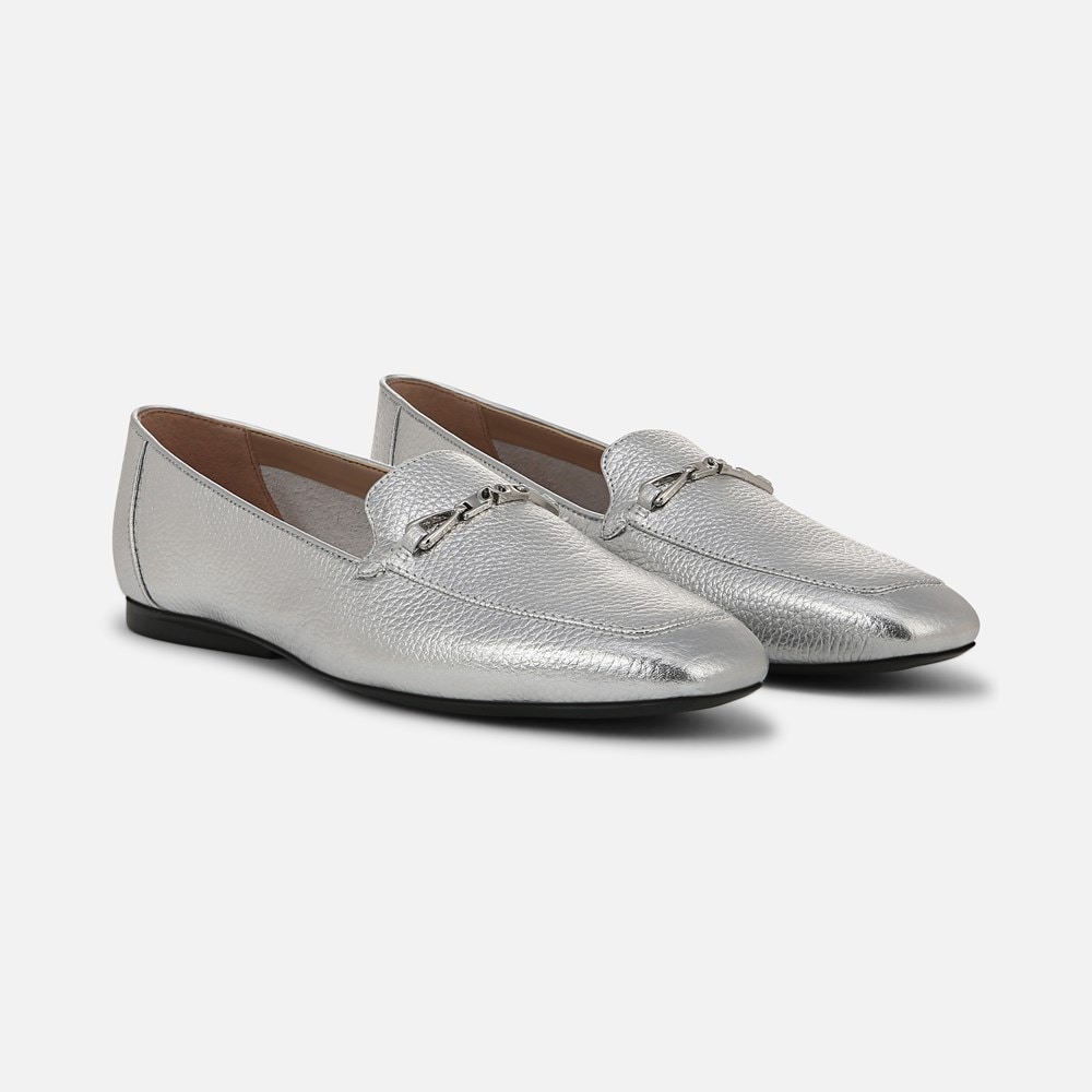 Naturalizer Cecilia Loafer - Silver Leather Naturalizer Cecilia Loafer - Silver Leather