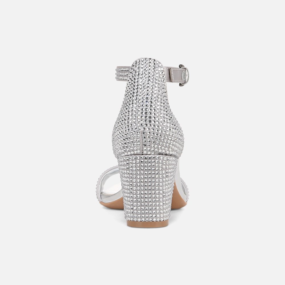 Naturalizer Vera Dress Sandal - Silver Satin Naturalizer Vera Dress Sandal - Silver Satin