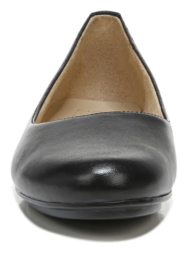 Naturalizer Maxwell Ballet Flat - Black Leather Naturalizer Maxwell Ballet Flat - Black Leather