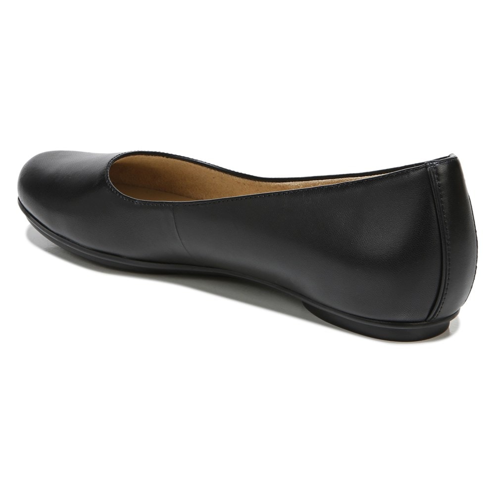 Naturalizer Maxwell Ballet Flat - Black Leather Naturalizer Maxwell Ballet Flat - Black Leather