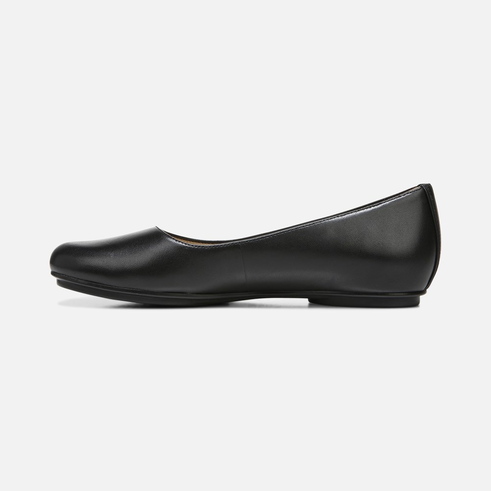 Naturalizer Maxwell Ballet Flat - Black Leather Naturalizer Maxwell Ballet Flat - Black Leather