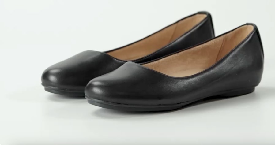 Naturalizer Maxwell Ballet Flat - Black Leather Naturalizer Maxwell Ballet Flat - Black Leather