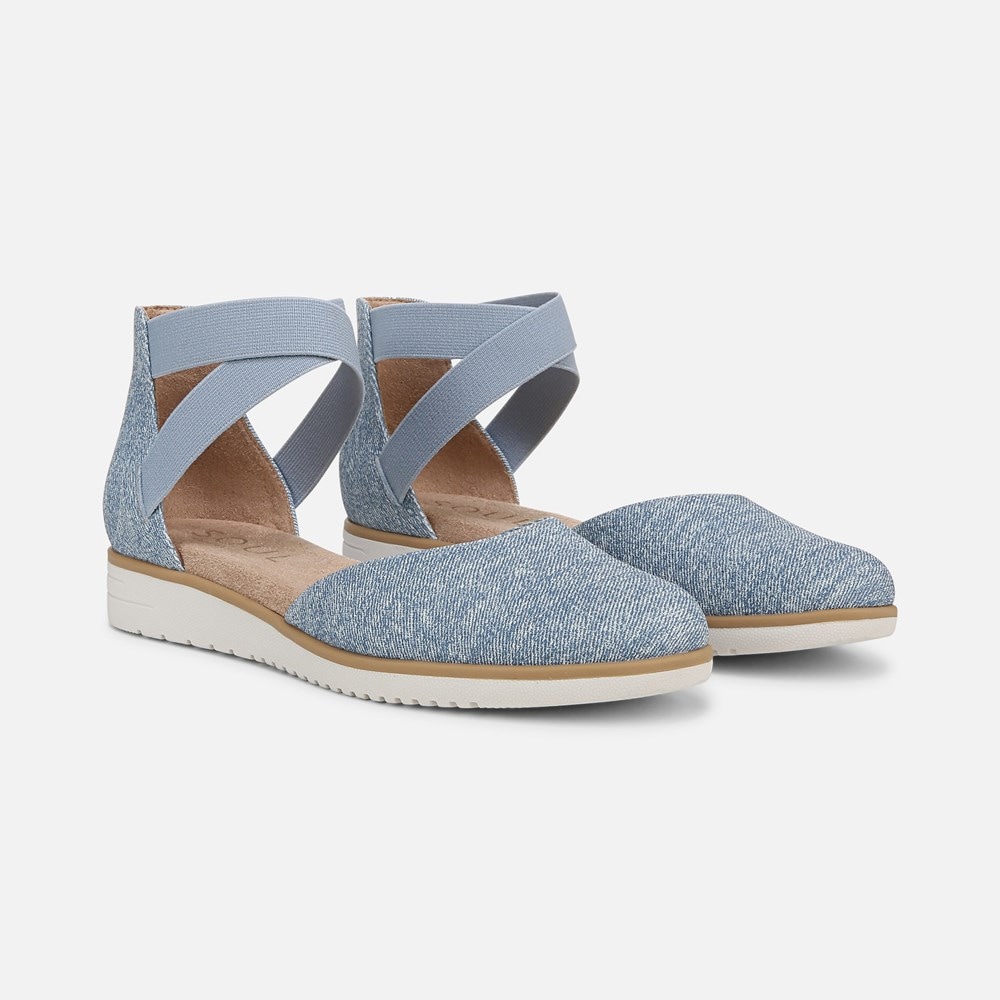 Naturalizer SOUL Intro Flat - Light Denim Fabric
