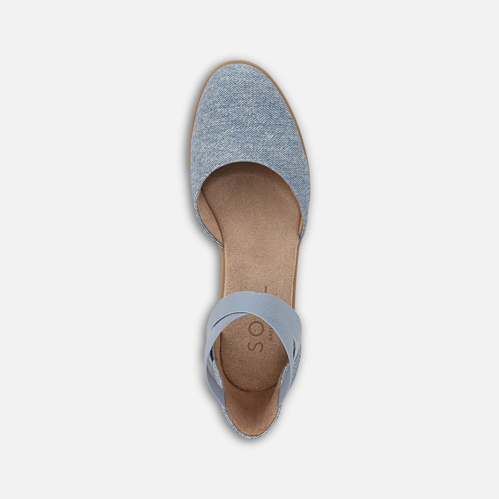 Naturalizer SOUL Intro Flat - Light Denim Fabric Naturalizer SOUL Intro Flat - Light Denim Fabric