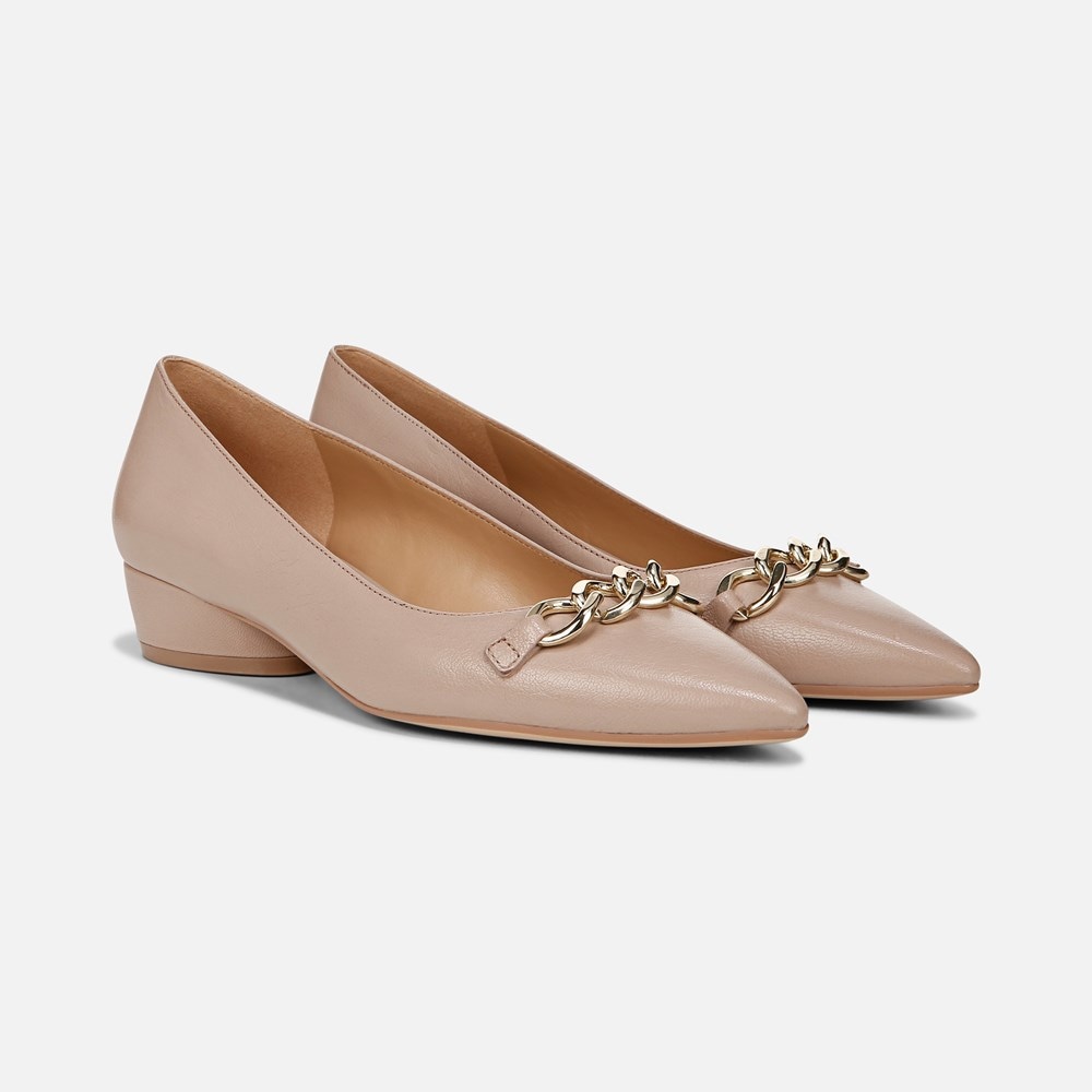 Naturalizer Becca Flat - Warm Fawn Tan Leather