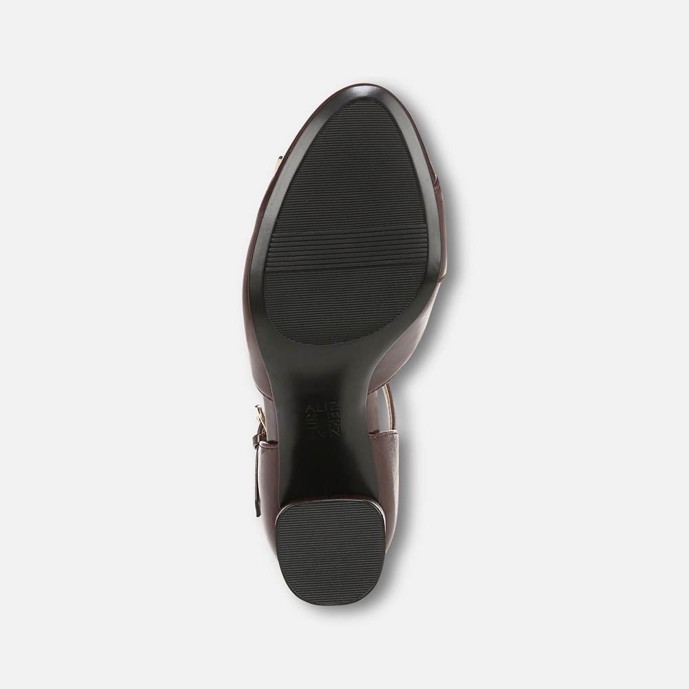 Naturalizer Lavish Mary Jane Pump - Merlot Wine Faux Leather Naturalizer Lavish Mary Jane Pump - Merlot Wine Faux Leather
