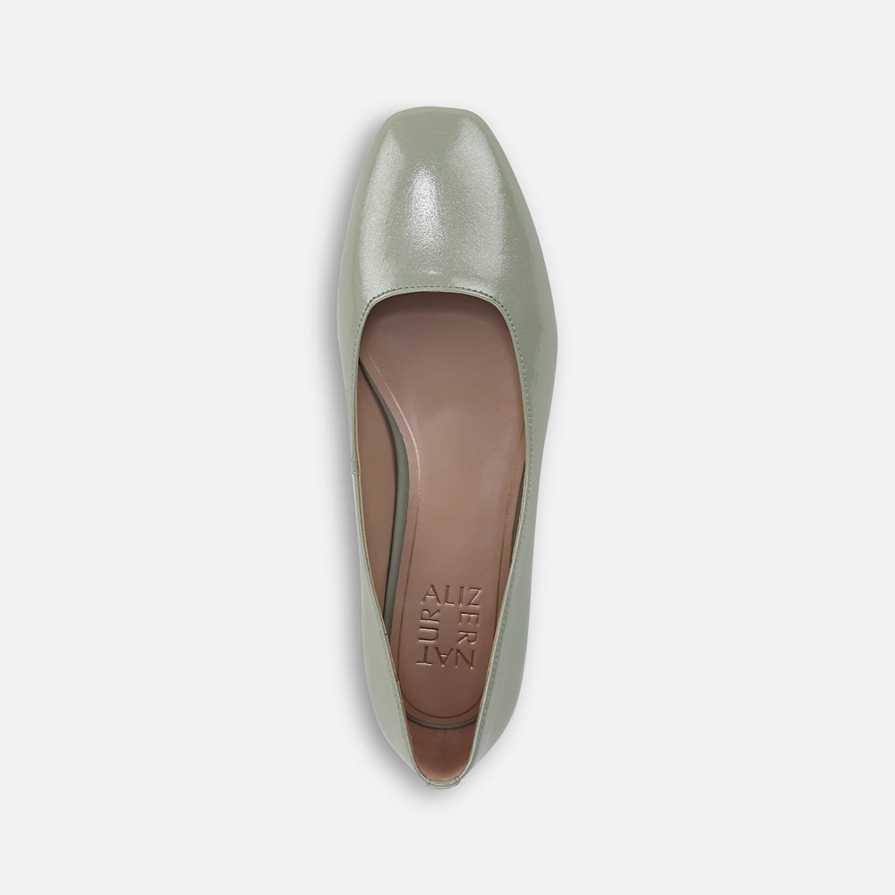 Naturalizer Chelsea Ballet Flat - Pistachio Green Leather Naturalizer Chelsea Ballet Flat - Pistachio Green Leather