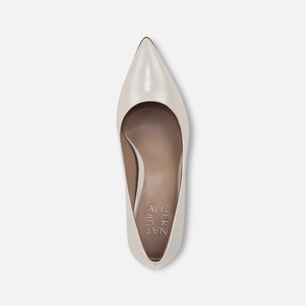 Naturalizer Anna Pump - Warm White Leather Naturalizer Anna Pump - Warm White Leather