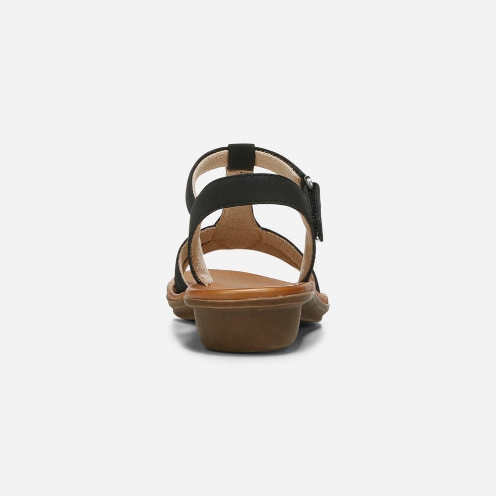 Naturalizer Soul Summer Sandal - Black Synthetic Naturalizer Soul Summer Sandal - Black Synthetic