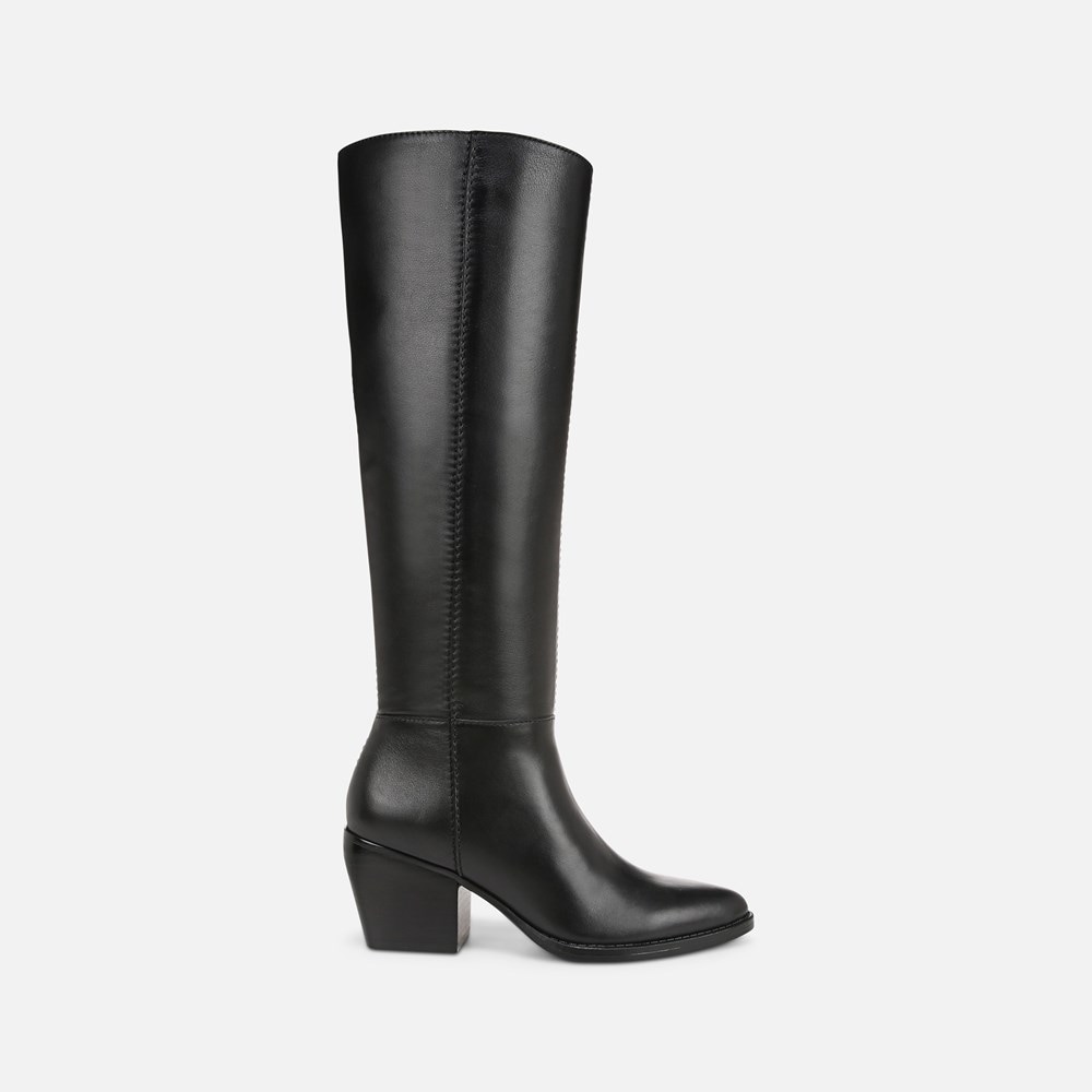 Naturalizer Fae Knee High Boot - Black Leather Naturalizer Fae Knee High Boot - Black Leather