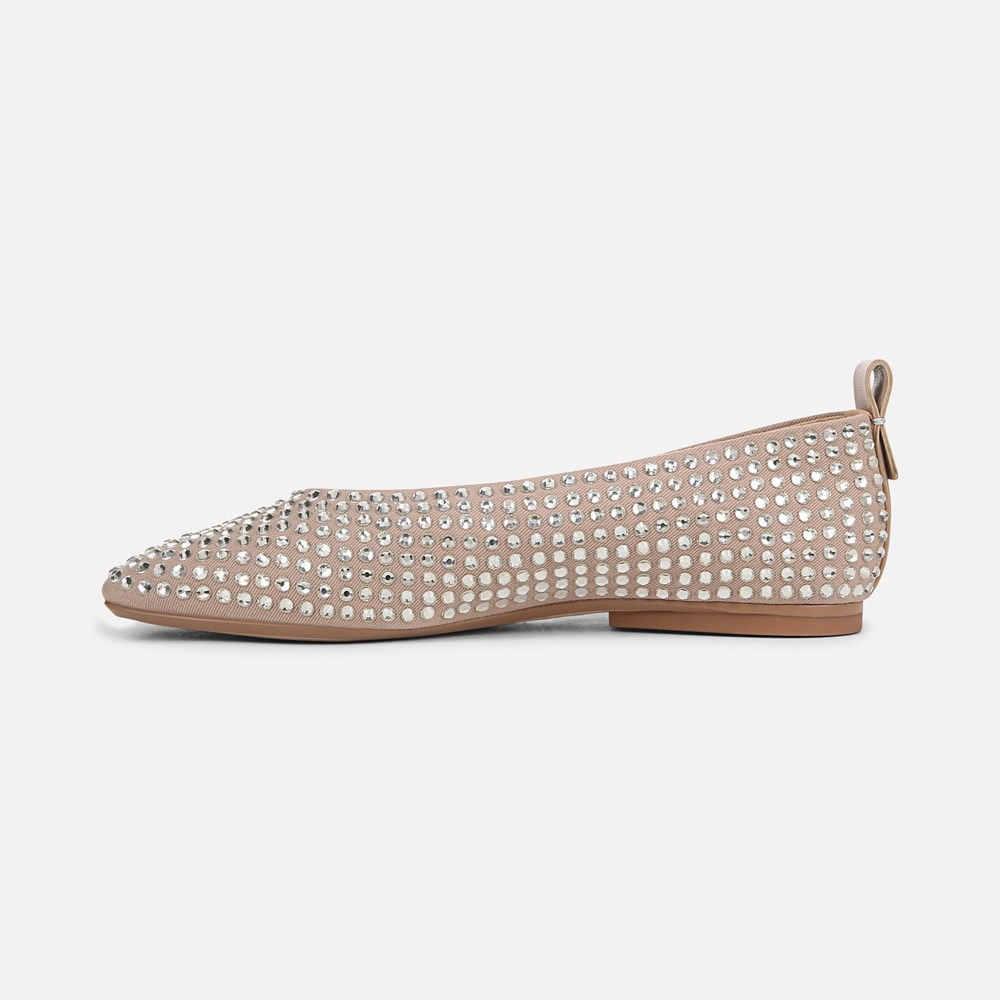 Naturalizer 27 Edit Carla Flat - Warm Taupe Twill Naturalizer 27 Edit Carla Flat - Warm Taupe Twill