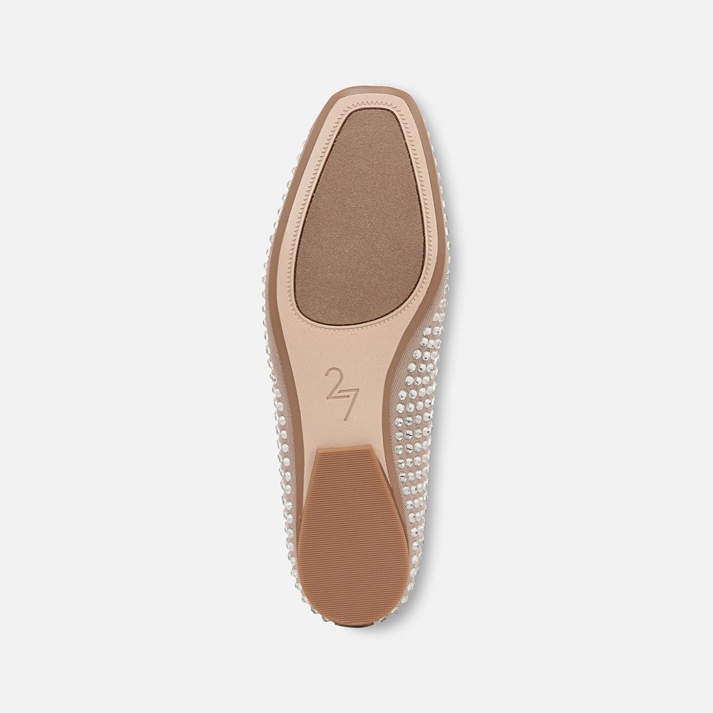 Naturalizer 27 Edit Carla Flat - Warm Taupe Twill Naturalizer 27 Edit Carla Flat - Warm Taupe Twill