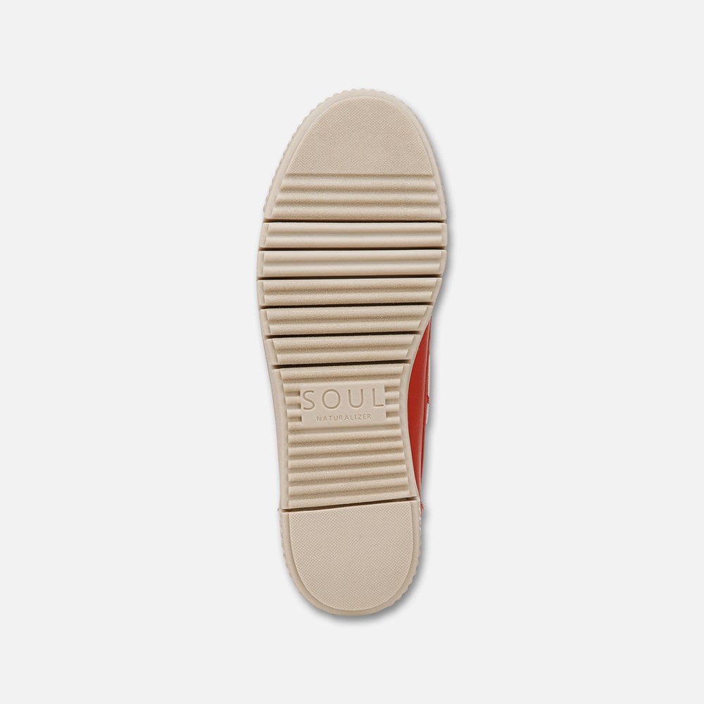 Naturalizer SOUL Tia Boat Shoe - Pepper Red Fabric