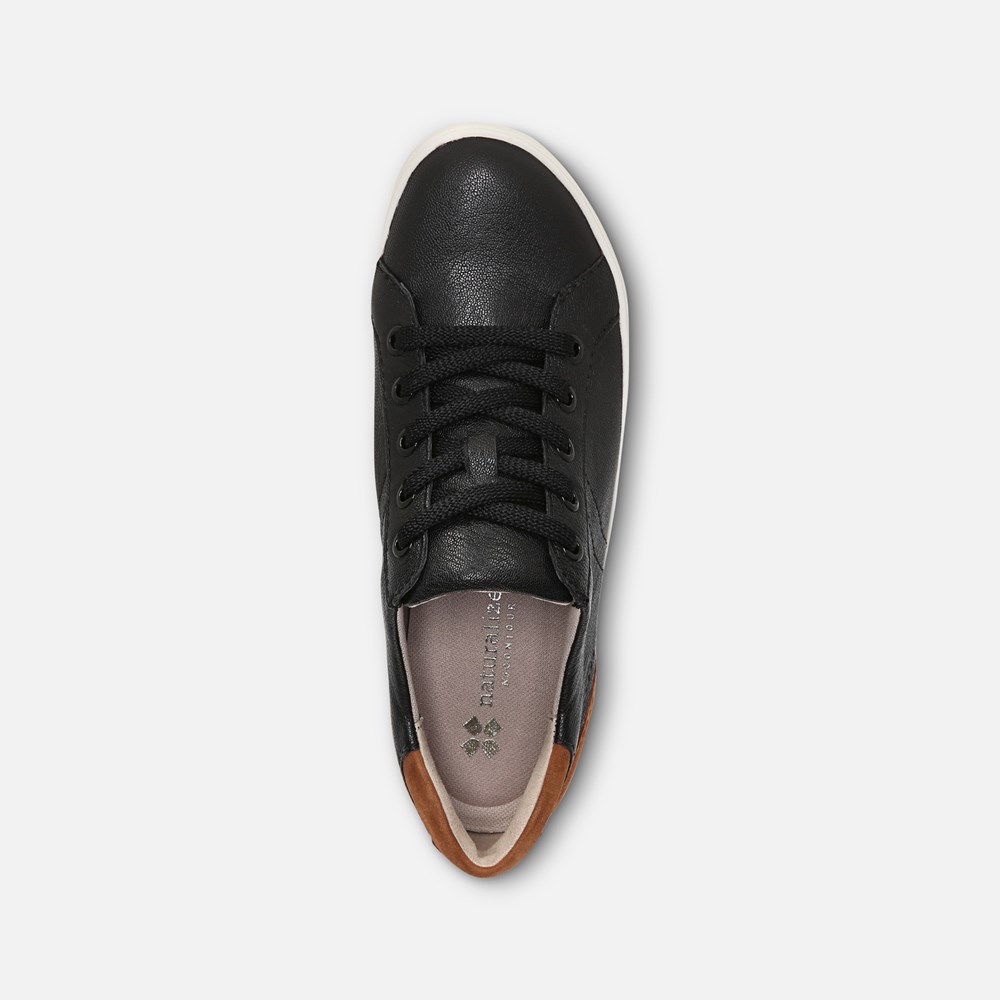 Naturalizer Morrison Sneaker - Black Leather Naturalizer Morrison Sneaker - Black Leather